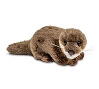 Uni-Toys - Nutria de pie - 26 cm (Longitud) - Nutria de Peluche - Peluche