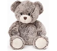Uni-Toys - Oso de peluche muy suave (marrón oscuro) - 24 cm (altura) - Oso de peluche - Peluche de peluche.
