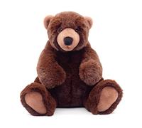 Uni-Toys - Oso marrón Grande, Sentado - 'Mika' - Supersuave - 29 cm (Altura) - Oso de Peluche, Oso de Peluche, Oso de Peluche - Peluche