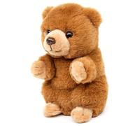 Uni-Toys - Oso Pardo, Sentado - 17 cm (Altura) - Oso de Peluche - Peluche
