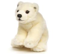 Uni-Toys - Oso Polar Cachorro, de pie - 19 cm (Longitud) - Oso de Peluche, Oso Polar - Peluche