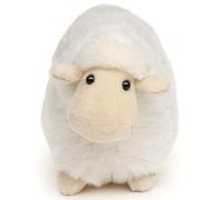 Uni-Toys - Oveja Blanca, de pie - 19 cm (Longitud) - Peluche de Peluche