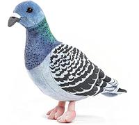 Uni-Toys - Paloma de caléndula - 20 cm (Altura) - Paloma, pájaro - Peluche de Peluche, Azul/Gris.