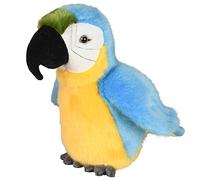 Uni-Toys - Papagayo Azul - 21 cm (Altura) - Pájaro - Peluche de Peluche.