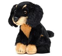 Uni-Toys - Peluche de Perro Salchicha Sentado - 13 cm (Altura) - Perro de Peluche - Peluche