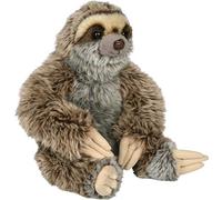 Uni-Toys - Perezoso Sentado - 25 cm (Altura) - Exótico Animal Salvaje - Peluche EW-25149 marrón, Gris