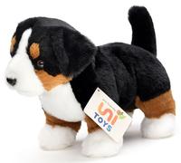 Uni-Toys - Perro de montaña de Berna, de pie - Sin Correa - 29 cm (Longitud) - Perro de Peluche - Peluche