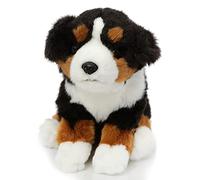 Uni-Toys - Perro de montaña de Berna, Sentado - sin Correa - 19 cm (Altura) - Perro de Peluche, Mascota - Peluche