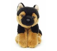 Uni-Toys - Perro Pastor alemán Sentado - 20 cm (Altura) - Perro, Mascota - Peluche de Peluche