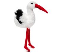 Uni-Toys - Plushie de cigüeña - 19 cm (Altura) - pájaro de Peluche - Peluche