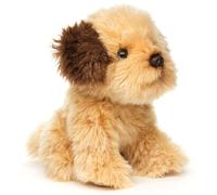 Uni-Toys - Shih Tzu Doodle, Sentado - 18 cm (Altura) - Shih Poo, Perro de Peluche - Peluche de Peluche