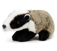 Uni-Toys - Tejón de pie - 17 cm (Longitud) - Peluche del Bosque - Peluche