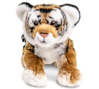 Uni-Toys - Tigre Cachorro, Tumbado - 33 cm (Longitud) - Peluche de Peluche
