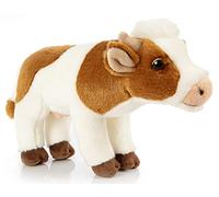 Uni-Toys - Vaca con Voz muhender de pie - 29 cm (Longitud) - Vaca de Peluche - Peluche