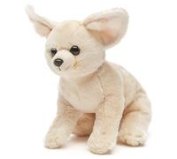 Uni-Toys - Zorro del Desierto Fennek - 18 cm (Altura) - Zorro, Animales Salvajes exóticos - Peluche de Peluche.