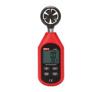 UNI-TREND UT363 Anemómetro de mano - Sensor de velocidad del viento de alta precisión - Sensor de temperatura - Apagado automáti