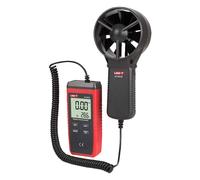 UNI-TREND UT363S Anemómetro tipo Split - Sensor de velocidad del viento de alta precisión - Sensor de temperatura - Apagado auto