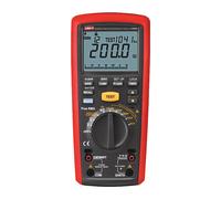 UNI-TREND UT505B Medidor de resistencia de aislamiento - Multimétro de voltaje AC y DC hasta 600V - Rangos 50/100/250V/500V/1000
