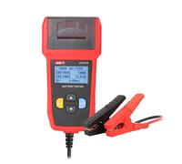 UNI-TREND UT675A Tester de baterías - Mide capacidad, voltaje, resistencia y estado - Testeo de carga y arranque de baterías 12V