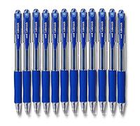 Boligrafo de tinta líquida Uni-Ball Rollerball Laknock SN-100 Negro 0,3 mm (12 Piezas)