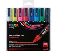 UNI Posca Set PC 5M Basic - Pack 8 rotuladores