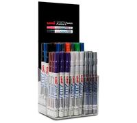 Uniball expositor marcador permanente paint marker px-21/54p surtido -
