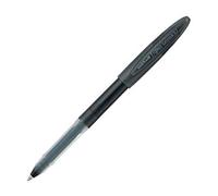 Uniball Rollerball - Paquete de 12 bolígrafos de bola, negro