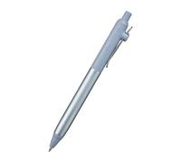 Mayddle Bolígrafo Uniball ZENTO Flow – punta rodante, aluminio anodizado, 0,38 mm, tinta negra