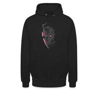 Unibly Demon Slayer Anime Estética Japonés Manga Japonesa Fans Vintage Sudadera con Capucha, 2. Demon (negro), M