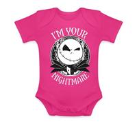 Unibly I'm Your Nightmare Jack Skellington before Christmas Film | Body de Navidad para bebé, Rosa., 0 meses