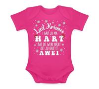 Unibly Last Krismes i gaif ju ma hart bat de weri näxt Last christmas i gave you my heart | Christmas Christmas X-Mas Baby Body, Rosa., 6 meses