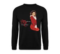 Unibly Mariah Carey Merry Christmas - Jersey de Navidad, Negro , 3XL