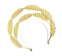 Únicas Diosas Hojas Diademas Oreja De Trigo Dorado Coronas Accesorios De Pelo De Novia Para Mujeres Y Eventos De Disfraces