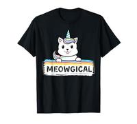 Unicat Caticorn Meowgical Unicorn Cat Hombres Mujeres Niños Niñas Camiseta
