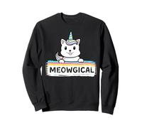 Unicat Caticorn Meowgical Unicorn Cat Hombres Mujeres Niños Niñas Sudadera
