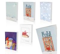 Unicef - Pack de 10 tarjetas de navidad, Colección Arte 18