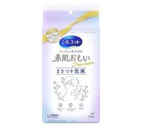 Unicharm - Silcot Skin Friendly Makeup Remove & Wiping Multi Facial Towel Premium - 45 pcs