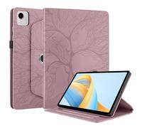 Unichthy Funda para Honor Pad X9a 2025 de 11.5 pulgadas 2025 | Vena de hoja en relieve 3D | con soporte para lápices, resistente a los golpes, resistente funda giratoria de 360 grados para tablet