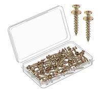 Uniclife 40 Pcs Colgadores para Cuadros para Yeso Cartón, Herrajes para Colgar Cuadros con Clavos de Doble Cabeza, Kit para Colgar Cuadros para Gancho de Dientes de Sierra, Anillo en D, Alambre y Ojal