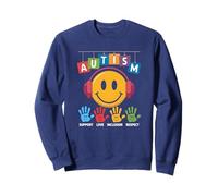 Único AUTISMO Apoyo Amor Respeto OT ABA Stimming Mamá Papá Sudadera