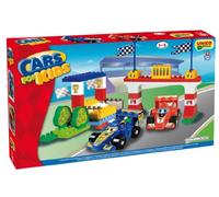 Unico Cars For Kids 8564 - Juego de Circuito de Carreras (61 Piezas)
