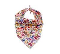 Único estilo paws bufanda para perros 1 pieza Triángulos de cuello lavables de algodón para perros y gatos pequeños