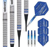 Unicorn 2019 Edition-Gary Anderson World Champion Soft Tip Darts Dardos de Punta Blanda, Unisex Adulto, Azul, 20 g