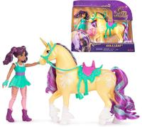 Unicorn Academy Ava & Hoja Juego Con 2 Equitación Accesorios Y Pelo Styling Tool