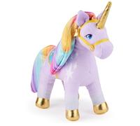 Unicorn Academy Juguete de Peluche Oficial de Wildstar, Unicornio de Peluche, Juguetes de Unicornio para niñas de 1 año en adelante, Morado, 7 Pulgadas