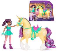 Unicorn Academy Muñeca AVA y Unicornio Amarillo Leaf con Accesorios | Incluye la muñeca Ava, el unicornio Leaf y accesorios para recrear las aventuras de Unicorn Academy. Para niños desde 4 años.