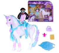 Unicorn Academy, Set Glacier’s Gemstone Adventure con muñeca de Layla y 13 Accesorios, Juguetes de muñecas y Unicornios para niñas a Partir de 4 años