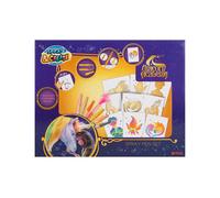 Unicorn Academy Spraypenset, airbrush-schilderset met 7 poppen (Importación USA)