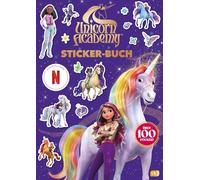 Unicorn Academy - Stickerbuch: Rätsel, Spiele, Bilder und vieles mehr mit über 100 Stickern für Kinder ab 5 Jahren