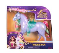 Unicorn Academy, Wildstar Power of Friendship - Muñecas y Unicornios semitransparentes para niños a Partir de 4 años